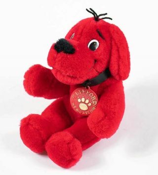 Scholastic Side Kicks Clifford The Big Red Dog 8 " Beanbag Plush Stuffed Animal
