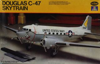 Testors Italeri 1:72 Douglas C - 47 Skytrain Plastic Aircraft Model Kit 871u