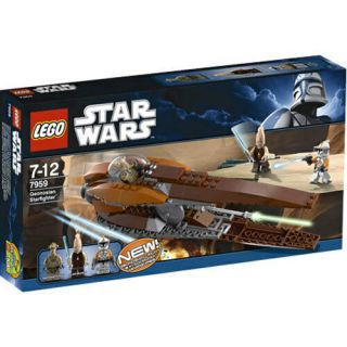 Lego Star Wars Geonosian Starfighter 7959 Ki - Adi - Mundi Cody Nib Retired