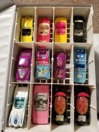 Vintage Hot Wheels Case With 90 