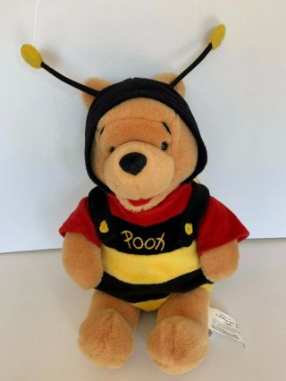 Walt Disney Co.  Bumble Bee Winnie The Pooh 14 " Stuffed Animal Plush.