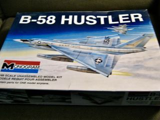 Monogram 1/48 Scale B - 58 Hustler Model Kit