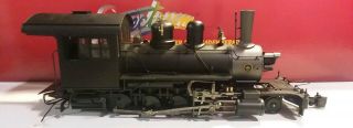 BACHMANN SPECTRUM G Scale Locomotive 81298 Unlettered 2 - 8 - 0 Consolidation W/Box 3