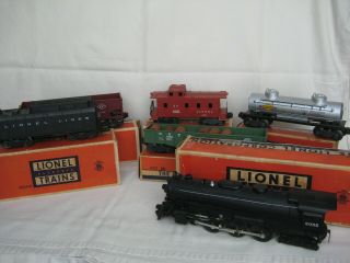 High Collector Grade Lionel 2055 Steam Set 6026w Tender 6462 6456 6427 Ob 