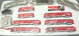 Hawthorne Village Coca Cola Through The Years Ho Scale Electric Train Set