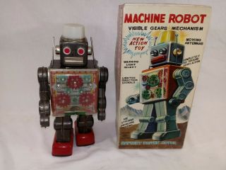 1963 Horikawa Battery Operated Machine Robot Box Non Work