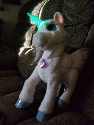 Furreal Friends Starlily My Magical Unicorn Pre - Owned Displayed Only