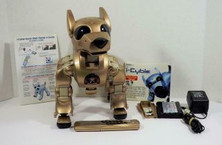 Tiger Silverlit Intelligent I - Cybie Gold Robotic Dog