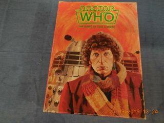 Doctor Who The Game Of Time And Space Board Game Vintage 1980 Complete.