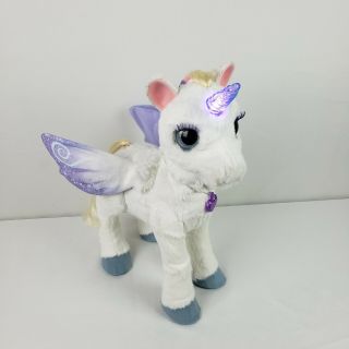 Furreal Friends My Magical Unicorn Starlily Pet Plush Interactive Horse Wings