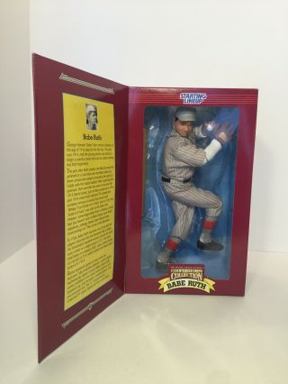 Babe Ruth Starting Lineup 12 Inch Rare Limited Edition Red Sox 1996
