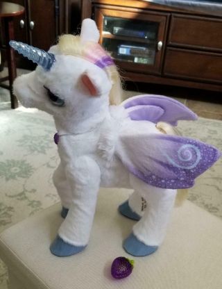 2014 Furreal Friends Starlily My Magical Unicorn By Hasbro Interactive Starlily