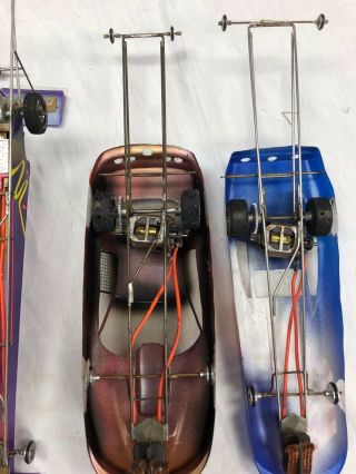 OLD SCHOOL 1;24 SCALE SLOT CARS DRAG RACE FUNNY CAR DRAGSTER TOOLS TIRES 3