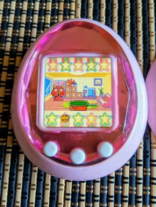 Tamagotchi Id Pink Color Virtual Pet Bandai Japan