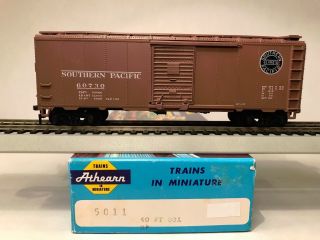 Ho Athearn Blue Box 40’ Boxcar Southern Pacific,  Sp 60730