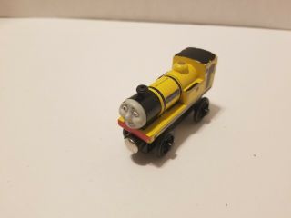 Thomas & Friends Wooden Railway Rheneas Coat Of Paint Yellow Train Car - Guc