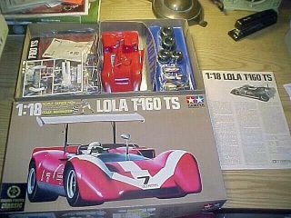 Lola T - 160 Ts - 1/24th Scale Tamiya Motorized Plastic Model Kit