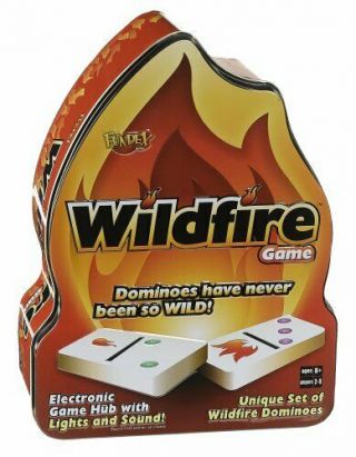Fundex Wildfire Game - Dominoes Electronic -