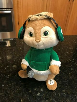 Alvin And The Chipmunks Theodore Animated Singing Dancing Plush Jingle Bells