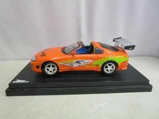 Ertl/racing Champions Fast And The Furious 1995 Toyota Supra 1:18 (brian 