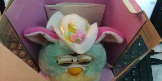 2000 Spring Furby Easter Electronic Special Limited Edition Tiger Model 70 - 880