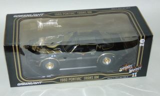 Greenlight Boxed 1980 Pontiac Trans Am Die Cast 1:18 Scale Smokey & The Bandit