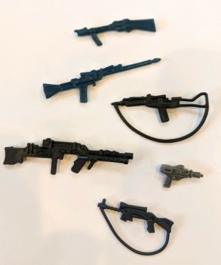 6 Vintage Star Wars Figure Replacement Weapons & Accessories