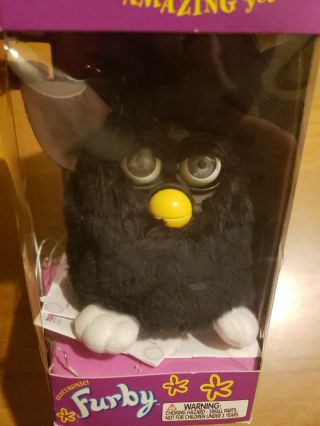 Furby 70 - 800 Series 1 Tiger Electronic Toy - Black