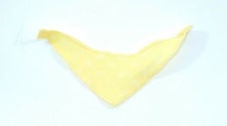 195 Vintage My Little Pony Accessory Yellow Brother Bandana Steamer Cute