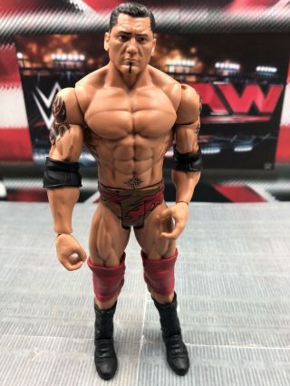 Wwe " The Animal " Batista Basic Series Wrestling Action Figure Wwf Evolution Wcw