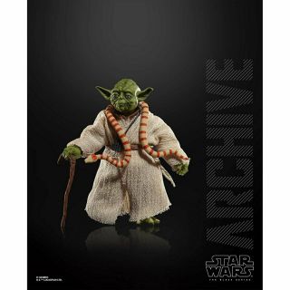 6 Inch Scale Archive Yoda Jedi Master Figure Star Wars Black Series Tbs.  Loose