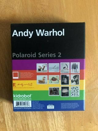 Andy Warhol Polaroid Series 2 by Kidrobot 8 - ASSRT - PRICE DROP 2