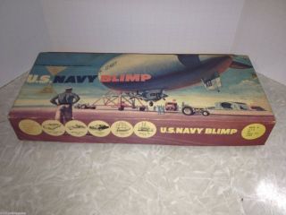 Usa Blimp Us Navy Unbuilt Ideal Toy Corp.  Model Usa 3723