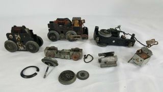 O Scale Electric Train Engine Parts Wheels Lionel Vintage
