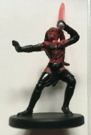 DARTH TALON Star Wars Miniatures VERY RARE Legacy of the Force Sith Lord Minis 3