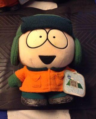 Comedy Central South Park Kyle Plush Doll 1998 With Tags