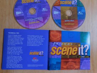Friends Deluxe Edition Scene It? The DVD Board Game in Embossed Tin Box Exc Con 2