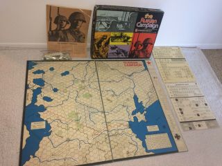 The Russian Campaign Avalon Hill 1976 Vintage World War Ii Board Game Complete