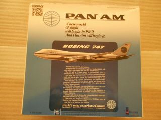 Inflight200 1:200 Pan Am Boeing 747