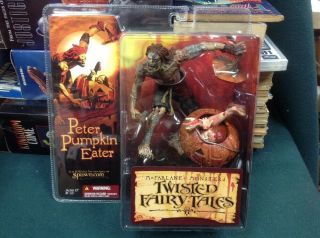 Twisted Fairy Tales Peter Pumpkin Eater Action Figure Mcfarlane 