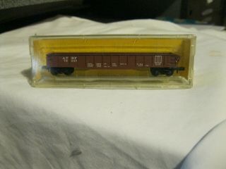 Micro Trains N Scale Santa Fe Drop End Gondola Car 46077 - 1