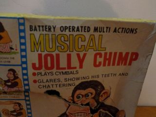 Vintage Musical Jolly Chimp No 7061 with Box 3