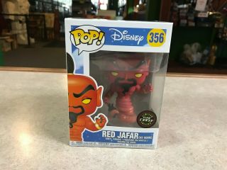 Funko Pop Figure Nib Disney Red Jafar As Genie Chase 356