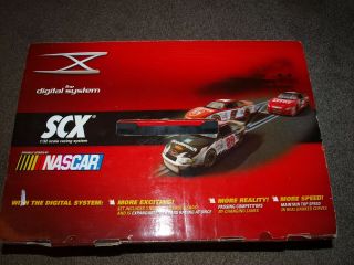 Scx Nascar Digital System 1:32 Scale Slot Car Racing System Complete