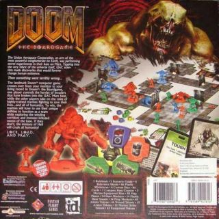 FFG Doom Doom - The Boardgame (1st Printing) Box VG 2