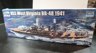 Trumpeter 1:700 Uss West Virginia Bb - 48 1941 Battleship