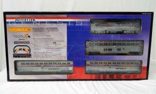 Mth Rail King 30 - 4018 - 1 Amtrak Genesis Passenger Set W Track Trnsfrmr O Proto C8