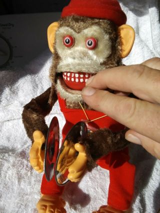 vintage musical jolly chimp.  perfectly. 2