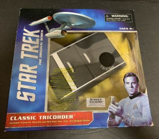 Star Trek Classic Science Tricorder By Diamond Select Light Sound Cosplay
