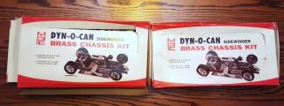 Mpc Dyn - O - Can Sidewinder Brass Chassis Parts For Kit 620 - 695